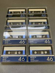  used cassette tape Sony SONY AHF 8 pcs set 