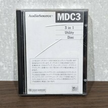 レア AudioSource MDC3 レンズクリーナー MD 3 in 1 Utiliy オーディオチェック　動作品_画像2