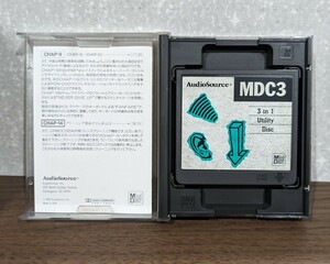 レア AudioSource MDC3 レンズクリーナー MD 3 in 1 Utiliy オーディオチェック　動作品