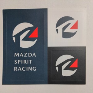 MAZDA SPIRIT RACING Mazda spili трейсинг стикер Mazda Speed 