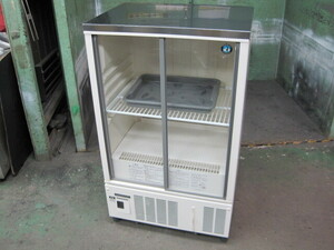2015 год производства с гарантией [ Hoshizaki ][ для бизнеса ][ не использовался новый старый товар ] холодильная витрина SSB-63CTL2 одна фаза 100V W630xD450xH1080mm