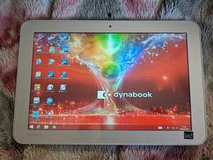  Toshiba TOSHIBA dynabook Tab S80/NG WT10PE-A Windows 8.1 Atom CPU Z3735F 1.3GHz 2GB 64GB 10 -inch recovered. . tablet 