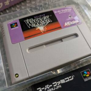 SFC スーパーファミコン ウォーロック Warlock  ソフト 箱 説明書付き 中古の画像3