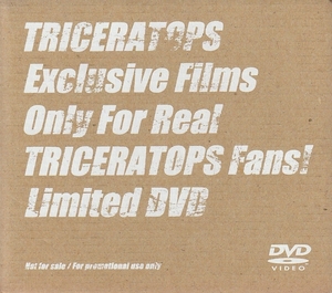 ￥TRICERATOPS（トライセラトップス）/Exclusive Films Only For Real TRICERATOPS Fans! Limited DVD