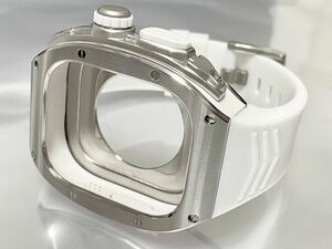 H★アップルウォッチバンド ラバーベルト カバー　Apple Watch ケース 49mm ウルトラultra スポーツ