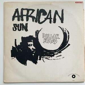 【オリジナル】 Dollar Brand ダラー ブランド “African Sun” spiritual jazz スピリチュアル ジャズ Original Rare レア