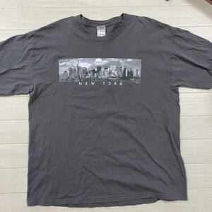 newyorkcity nyc tシャツ XL チャコールグレー　自由の女神　