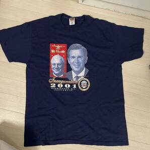 ブッシュ大統領　tシャツ フルーツオブザルーム　XL ネイビー　メキシコ製