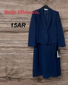 Belle Ellensen. 15AR ジャケット＆スカートのツーピース スーツ 紺色