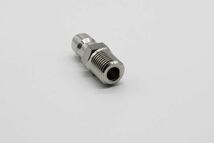 MTM Hydro Quick Connect Plug 1/4 Male Stainless Steel(1/4クイックコネクトプラグ)_画像3