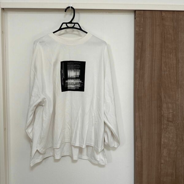 PAGEBOY ホワイト 白 長袖Tシャツ