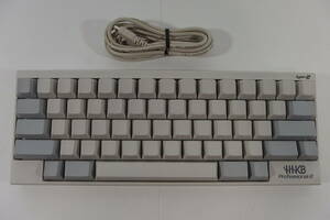 ◆極美品 HHKB Professional2 Type-S 白 無刻印 英語配列 PD-KB400WNS