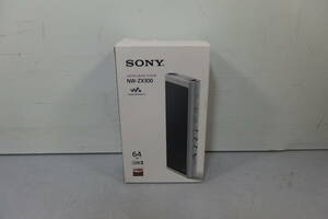 ◆未使用 SONY(ソニー) ハイレゾ ウォークマン ZXシリーズ 64GB NW-ZX300 シルバー ハイエンドデジタルオーディオ MP3プレーヤー