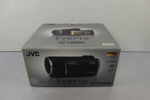 ◆未使用 JVC(ビクター) 大容量64GB デジタルHDビデオカメラ GZ-HM690 S(シルバー) 光学40倍/超高明度/高発色/手振れ防止/SDカード