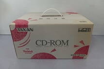 ◆未使用 TAXAN(加賀電子) 名機 日本製 外付 CD-ROMドライブ TS-CD200M SCSI フロントローディングCD-ROMユニット 音楽CD(8㎝CD含)対応_画像1