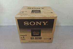 ◆未使用 SONY(ソニー) 8mm(8ミリ)/Digital8/Hi8 デジタルビデオカセットレコーダー GV-D200 ビデオデッキ/ビデオウォークマン