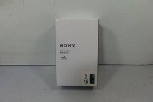 ◆ 新品未使用 SONY(ソニー) デジタルノイズキャンセリング/リニアPCM ウォークマン 16GB NW-S315 ブラック ラジオ/イコライザー/Bluetooth