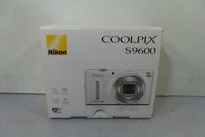 ◆未使用 Nikon(ニコン) 光学22倍 高速AF×Wシャッター 限定 デジタルカメラ COOLPIX S9600 ホワイト ハイスペック 1605万画素 S9600WH