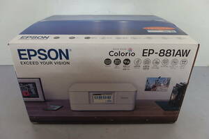 ◆未使用品 EPSON エプソン インクジェットプリンター 複合機 Colorio EP-881AW