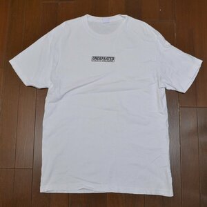 UNDEFEATED アンディフィーテッド ロゴプリントTシャツ USA製 半袖 Mサイズ メンズ トップス 183077001037 M804810