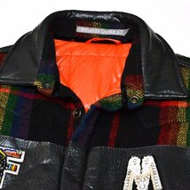 FranCisT_MOR.K.S. フランシストモークス アウター コート エコーズ RAINBOW COAT CPO MO2569 Lサイズ メンズ M764640_画像6