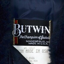 80年代 BUTWIN バトウィン フライトジャケット USA製 42サイズ メンズ アウターウェア 中綿ライナー付き ヴィンテージ M764938_画像3