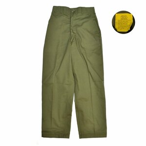 US ARMY UTILITY TROUSERS OG-507 1986年 COASTAL INDUSTRIES, INC DLA100-86-C-0544 W28 ユーティリティーパンツ ヴィンテージ M736213