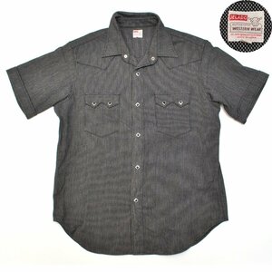 定価15180円 JELADO ジェラード BASIC COLLECTION S/S Western shirts ウエスタンシャツ 半袖 XLサイズ JP32103 メンズ　M698833