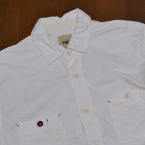 FOB FACTORY エフオービーファクトリー F3193 OXFORD WORK SHIRT ワークシャツ オックスフォード 長袖 1サイズ メンズ M771416の画像5