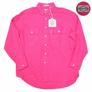 定価19800円 未使用 LEVI'S VINTAGE CLOTHING DIAMOND LS SHIRT PHLOX PINK リーバイス シャツ Mサイズ（国内L） メンズ M736930