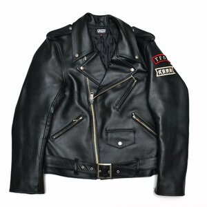 CROWS WORST Crows Worst leather Double Rider's TF-RJ08 four generation T.F.O.A. equipment war line Kuno Ryushin model 36 size men's M8192159