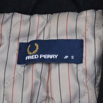 定価41800円 FRED PERRY フレッドペリー 撥水 メルトンPコート ピーコート F2281 サイズS メンズ M791230_画像4