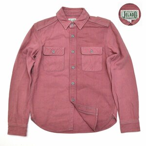 JELADO ジェラード ワークシャツ 長袖 Unionworkers Shirt サイズ14 メンズ 日本製 M702030