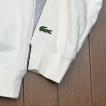 LACOSTE ラコステ 金ラコ ビッグロゴスウェットシャツ 長袖 メンズ トレーナー SH954LJ Mサイズ M813018_画像3