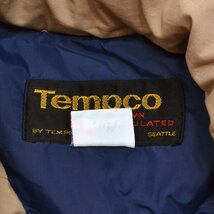 80s Tempco テンプコ ダウンジャケット キルティング USA製 Mサイズ メンズ ヴィンテージ M632640_画像5