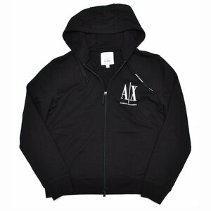 ARMANI EXCHENGE アルマーニエクスチェンジ ジップアップパーカー 2023ss ICON LOGO SWEATSHIRT 8NZMPP ZJ1ZZ サイズM メンズ M837536