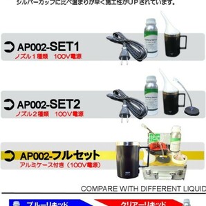 クリアーリキッド専門店 最新ハイスペックモデル 5本  再生スチーマー Allplace ヘッドライトリムーバー溶剤 オールプレイス の画像8