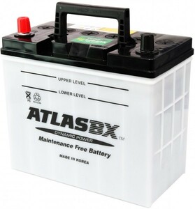 送料無料　即日発送　即決価格　高性能　アトラス　新品バッテリー 　充電 　MF 55B24R　(　46B24R　50B24R　) 　適合　ATLAS　BX　正規品