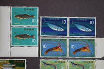 記念切手　魚介シリーズいろいろ　 ８種類　計16枚の出品です_画像4