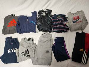 27 キッズ 子供服 まとめ売り 10枚セット 130 NIKE adidas等