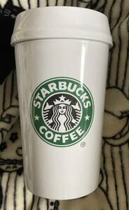 超激レア♪旧デザイン陶器製タンブラー型BIGサイズ小物入れ【Starbucks スターバックス スタバ】サイズ:高さ20cm直径11cm/VINTAGE/迫力満点