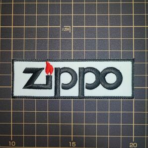 【送料無料】【数量限定】ジッポ Zippoスポンサーロゴ ワッペン アイロンプリント タグ オイル ライター 33a