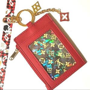 ★ミニ財布パスケース ★LOUIS VUITTONモノグラムトランプ1枚 RD1