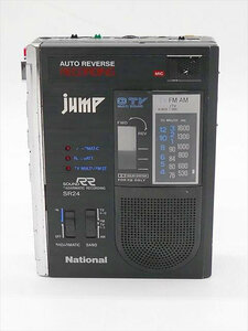 ジャンク National ナショナル RX-SR24 カセットレコーダー AM/FM/TV受信 本体のみ