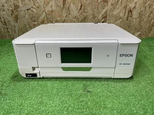 3B6 EPSON エプソン インクジェットプリンター カラリオ EP-808AW コピー機 通電OK 現状品 プリンター 電源コードなし