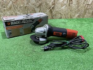 3B44 ディスクグラインダー BLACK&DECKER ブラック＆デッカー BMG600 中古動作品