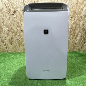 3B80 SHARP シャープ 冷風 衣類乾燥除湿機 コンプレッサー方式 プラズマクラスター CM-N100-Wホワイト 動作品 2021年製の画像1