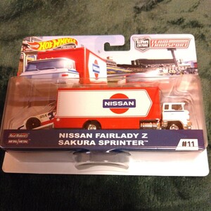 ホットウィール Hot Wheels TEAM TRANSPORT #11 NISSAN FAIRLADY Z SAKURA SPRINTER