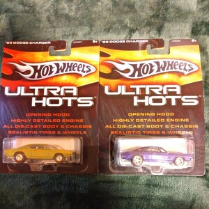 ホットウィール Hot Wheels ULTRA HOTS ② '69 DODGE CHARGER 2台セット