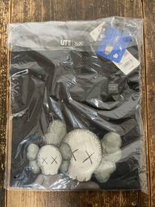 新品 UNIQLO 「KAWS Tシャツ」 ブラック XXL カウズ 黒 UT 